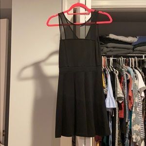 Little Black Dress (with mesh top)